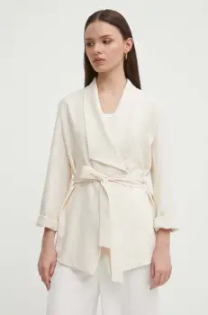 Artigli sacou culoarea bej, desfacut, neted, AB38192 imagine