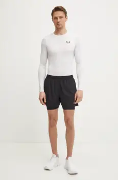 Asics pantaloni scurti de alergare Core culoarea negru, 2011D218 imagine