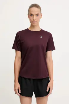 Asics tricou de alergare Core culoarea portocaliu, 2012D170 imagine