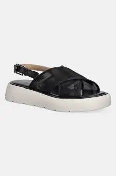 Baldinini sandale culoarea negru, cu platforma, D5E322S1RETE imagine