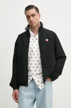 Bally geaca cu doua fete culoarea negru, de tranzitie, MOU09Q imagine