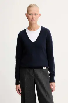 Bally pulover de casmir culoarea bleumarin, light, WKN0AO imagine