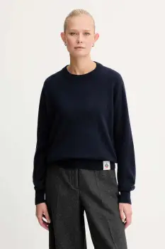 Bally pulover de casmir culoarea bleumarin, light, WKN0BA imagine