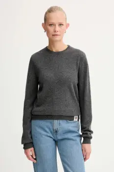 Bally pulover de casmir culoarea gri, light, WKN07P imagine