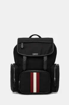 Bally rucsac barbati, culoarea negru, mare, uni, MAK04B imagine