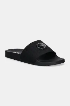BALR. papuci Beach Slide barbati, culoarea negru, B1520.1004 imagine