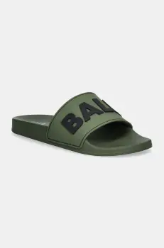 BALR. papuci Beach Slide barbati, culoarea verde, B1520.1004 imagine