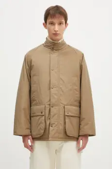 Baracuta geaca Barbour x Baracut OS Casual Bedale barbati, culoarea verde, de tranzitie, BRCPS1094 imagine