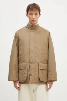 Baracuta geaca Barbour x Baracut OS Casual Bedale barbati, culoarea verde, de tranzitie, BRCPS1094 imagine