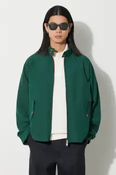 Baracuta geaca bomber G4 Cloth barbati, culoarea verde, de tranzitie, BRCPS1006 imagine
