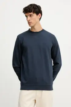 Barbour bluza LAMBETH culoarea bleumarin, cu imprimeu, MOL0712 imagine