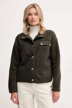 Barbour bluza MABEL culoarea verde, uni, LOL0646 imagine