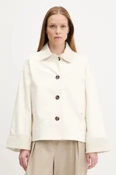 Barbour geaca ABBEY culoarea bej, de tranzitie, LCA0362 imagine