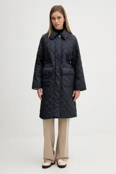 Barbour geaca Aishling culoarea bleumarin, de tranzitie, LQU1888 imagine