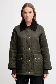 Barbour geaca BEADNELL culoarea verde, de tranzitie, LQU1849 imagine