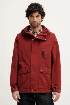 Barbour geaca culoarea rosu, de tranzitie, MSP0166 imagine