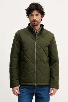 Barbour geaca Harrington culoarea verde, de tranzitie, MQU1885 imagine