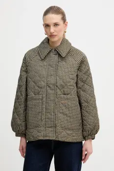 Barbour geaca Laoise culoarea verde, de tranzitie, LQU1889 imagine