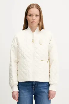 Barbour geaca REYNA culoarea bej, de tranzitie, LQU1826 imagine