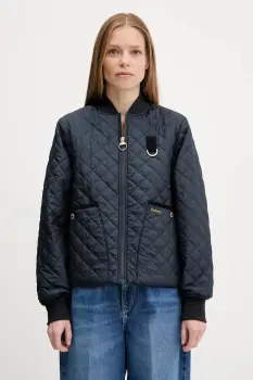 Barbour geaca REYNA culoarea bleumarin, de tranzitie, LQU1826 imagine