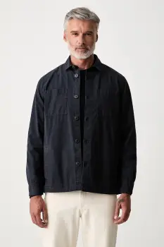 Barbour geaca tip camasa pentru barbati din bumbac Rickfell imagine