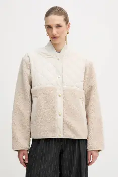 Barbour geaca Wetherby culoarea bej, de tranzitie, LFL0084 imagine