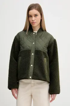 Barbour geaca Wetherby culoarea verde, de tranzitie, LFL0084 imagine