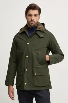 Barbour geaca Winter Ashby Jacket barbati, culoarea verde, de tranzitie, MWB1001 imagine