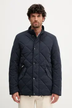 Barbour geaca Winter Chelsea Quilted Jacket culoarea maro, de tranzitie, MQU1686 imagine