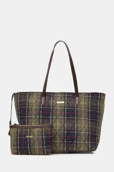 Barbour geanta shopper pentru femei Tartan Bags imagine