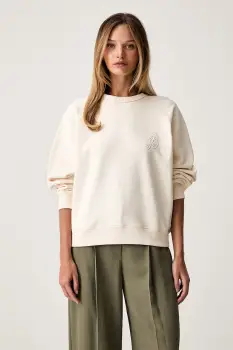Barbour hanorac pentru femei din bumbac Avon imagine