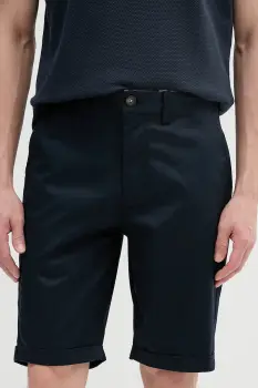 Barbour pantaloni scurti  Smart Chino Short culoarea bleumarin, MST0054 imagine