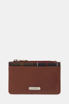 Barbour portofel de piele culoarea maro, LLG0035 imagine