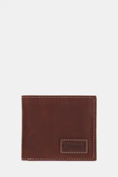 Barbour portofel de piele culoarea maro, MLG0074 imagine