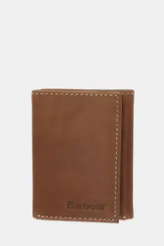 Barbour portofel de piele culoarea maro, MLG0076 imagine