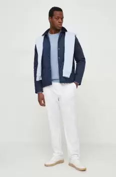 Barbour pulover de bumbac light imagine