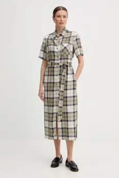 Barbour rochie cu adaos de in Fern imagine