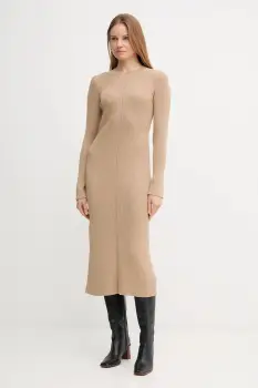 Barbour rochie din bumbac ANASTASIA culoarea verde, maxi, evazati, LDR0936 imagine