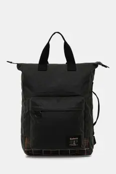 Barbour rucsac Field Wax culoarea verde, mare, uni, UBA0714 imagine