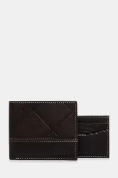 Barbour set de portofel si card-holder pentru barbati, din piele Tyneside imagine