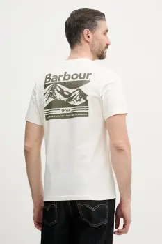 Barbour tricou basic barbatesc din bumbac Camber imagine
