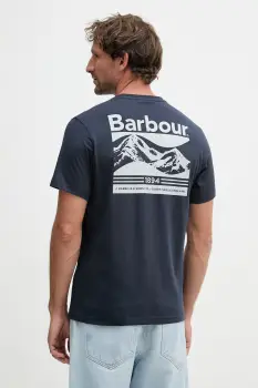Barbour tricou basic barbati din bumbac Camber imagine
