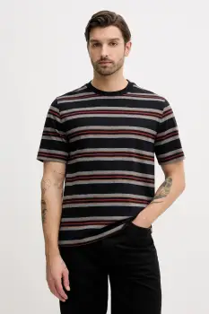 Barbour tricou din bumbac Sandwick culoarea negru, MTS1530 imagine