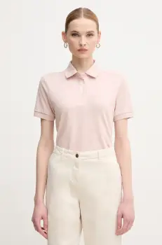 Barbour tricou polo Bowford femei, culoarea bej, LML0886PI35 imagine