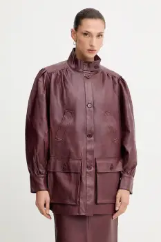 Bardot geaca culoarea negru, de tranzitie, 60034JB imagine