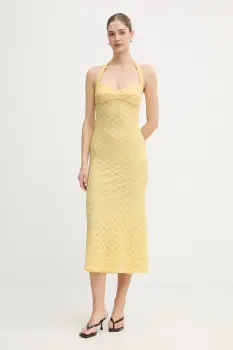 Bardot rochie cu bumbac imagine