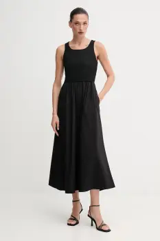 Bardot rochie culoarea alb, maxi, evazati, 59879DB imagine