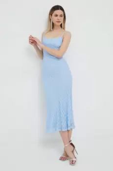 Bardot rochie maxi, mulata imagine