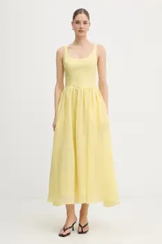 Bardot rochie princess cu bumbac imagine