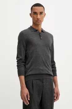 BARENA VENEZIA pulover de lana Knitwear Pevaron culoarea gri, light, KNU4100.429 imagine